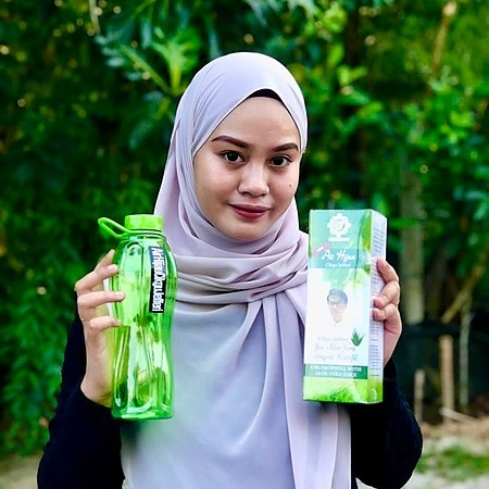 AGENT AIR HIJAU CIKGU JEFFERI